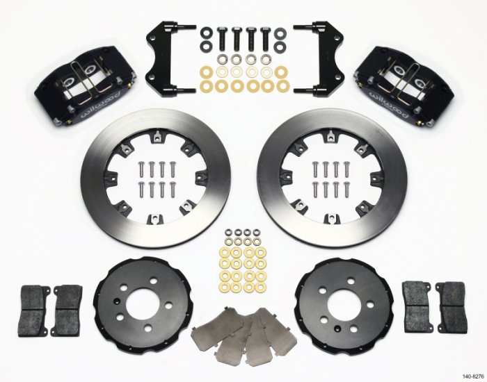 (image for) Wilwood Dynapro Radial Front Kit 12.19" 99-03 Jetta IV & Golf IV Black