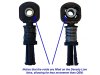 (image for) Mk4 02J/02M HD Shifter Cable Ends