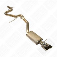 (image for) Jetta 1.4T 16-18 (2.5" stainless w/Borla muffler + dual tips)