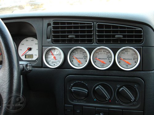 (image for) VW Mk3 Quad Gauge Panel