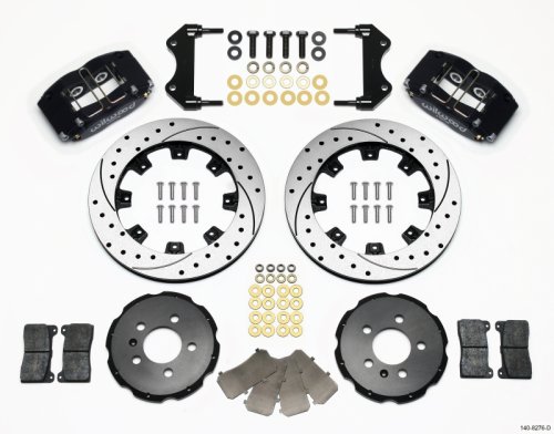 (image for) Wilwood Dynapro Radial Front Kit 12.19" 99-03 Jetta IV & Golf IV Black