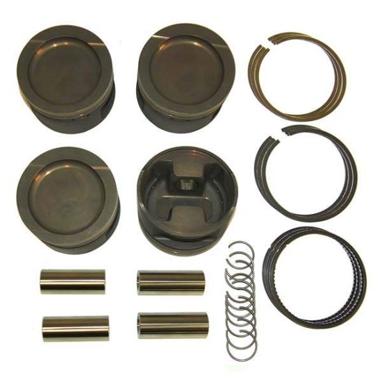 (image for) Forged Turbo/Supercharged Big Bore Piston Set 1.8L 8v 83mm
