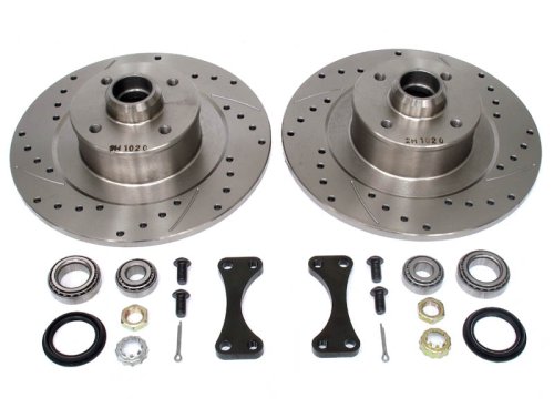 (image for) Rear Disk Upgrade (226mm to 280mm, 4x100 drilled & slotted)