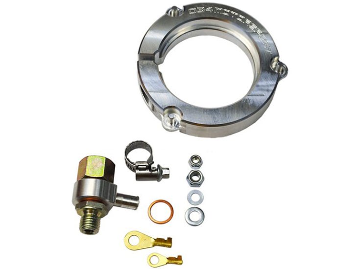 (image for) Billet Drop-In Fuel Pump Adapter Kit, Bosch 60mm (Audi B5/6)