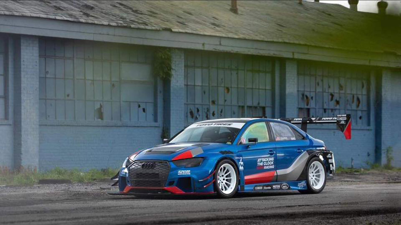 Audi RS3 race car