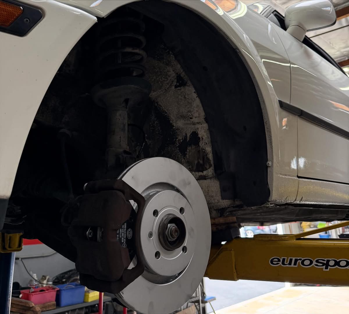 Corrado G60 280mm brake rotor + pads