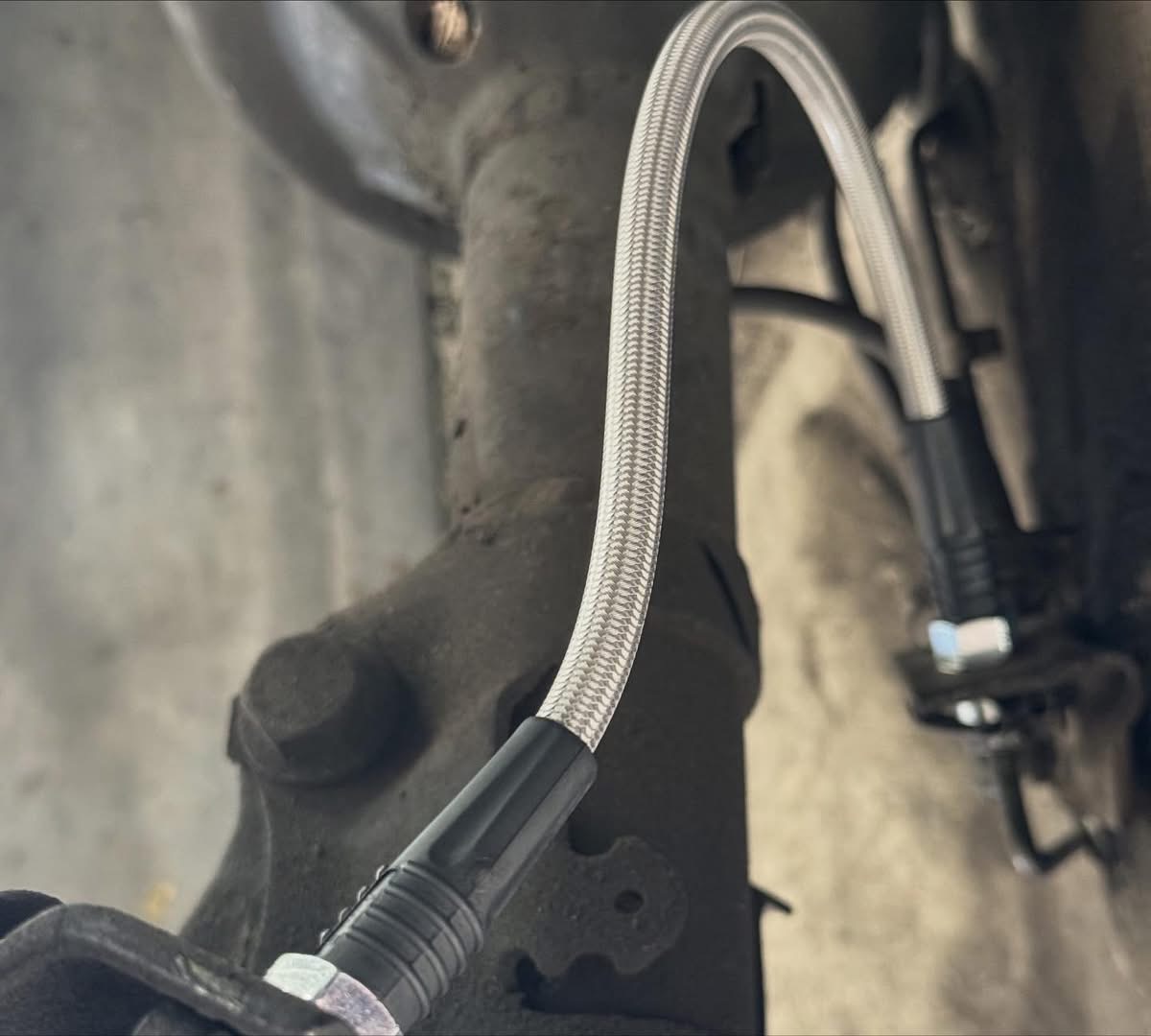 Corrado G60 VR6 stainless steel brake lines