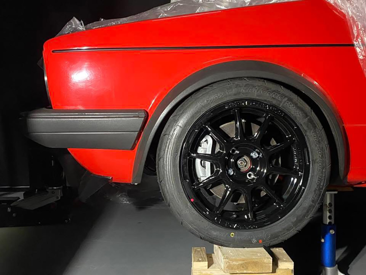 VW MK1 280 front brake rotor caliper 