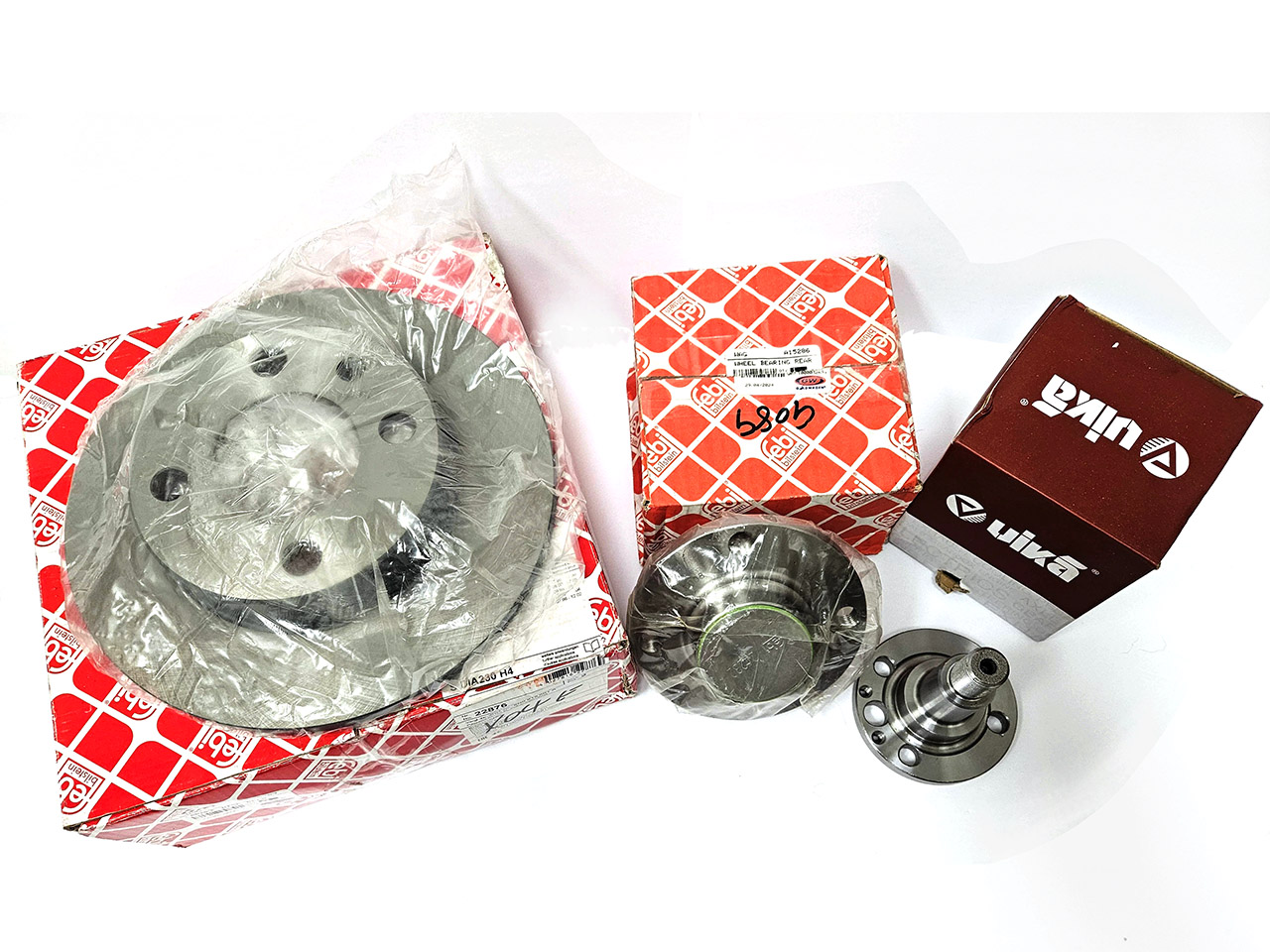 VW MK1/2/3 Rear Stub Axle/Bearing Upgrade, to 9N Polo