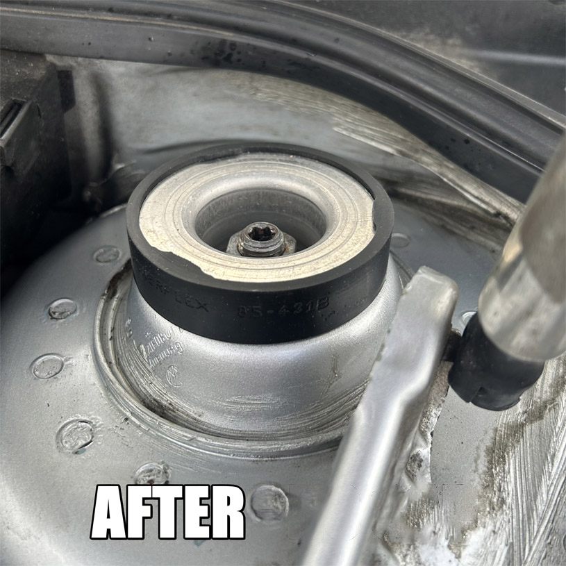 MK1 Audi TT strut top gap fix