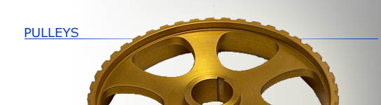 Pulleys/Gears/Sprockets