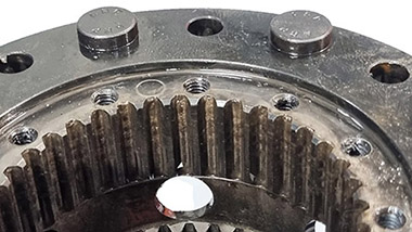 Inside Kaaz racing differential for VW