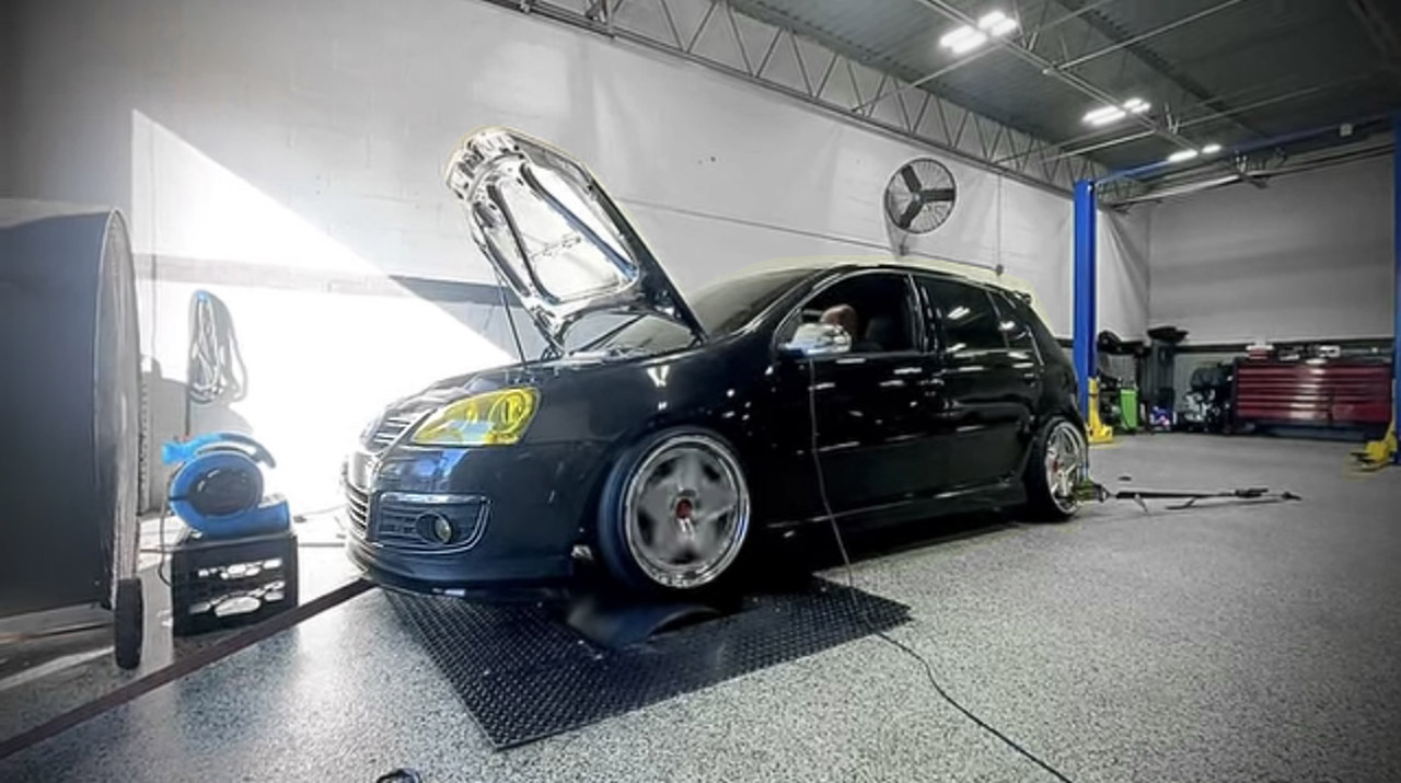 MK5 Golf on dynomometer