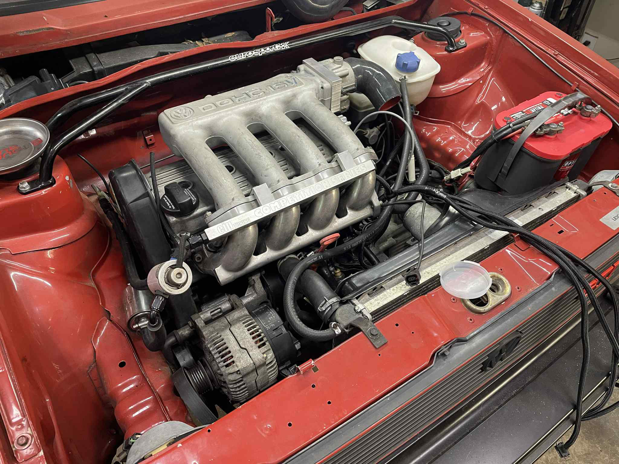 Euro Sport upper stress bar MK1 16V