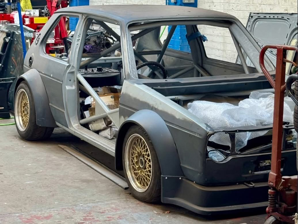 USRT MK1 VW Golf chassis stiffening 