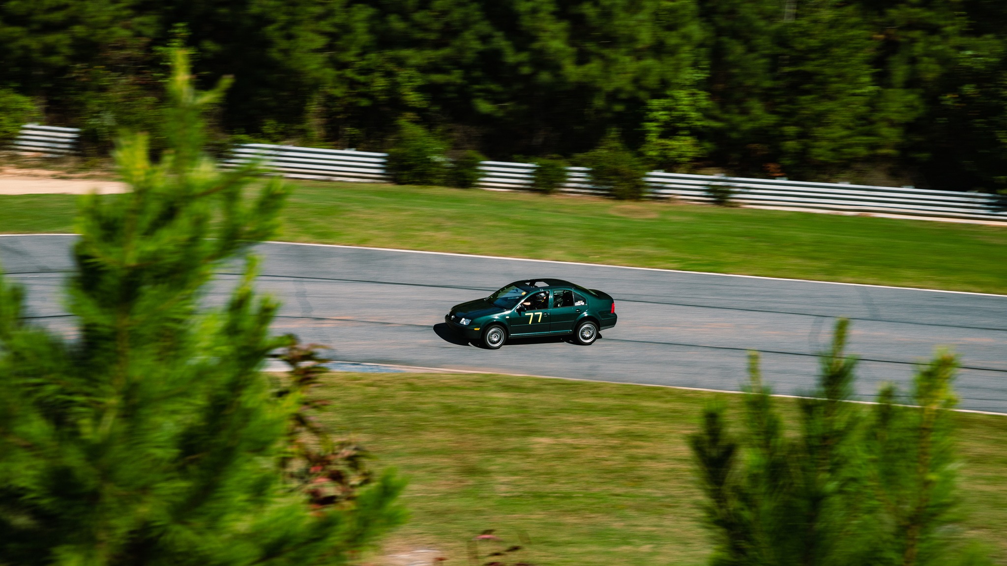 MK4 Jetta cornering at race track