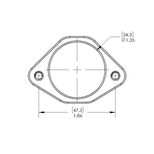 Audi B6 A4, MK2 TT MAF housing drawing