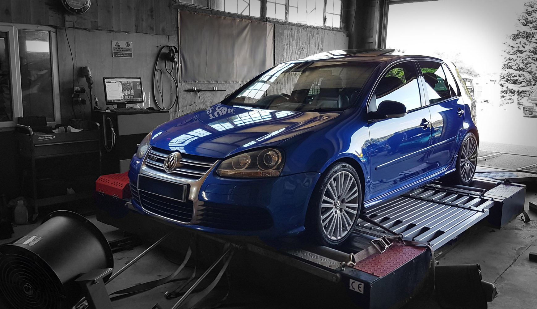 VW Golf MK5 USRT dyno test