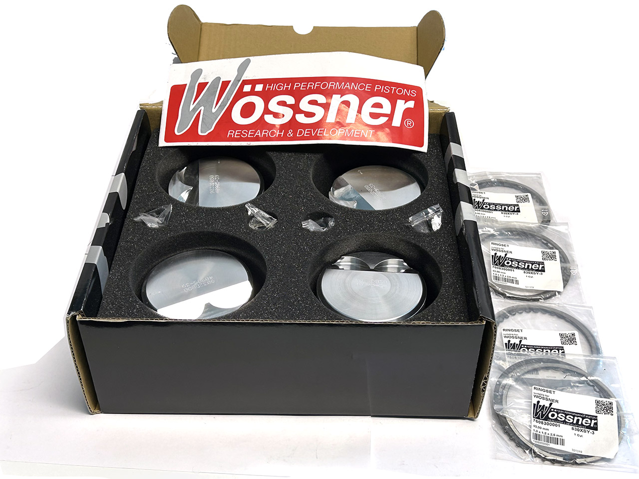 Wossner VW ABF 83mm bore pistons