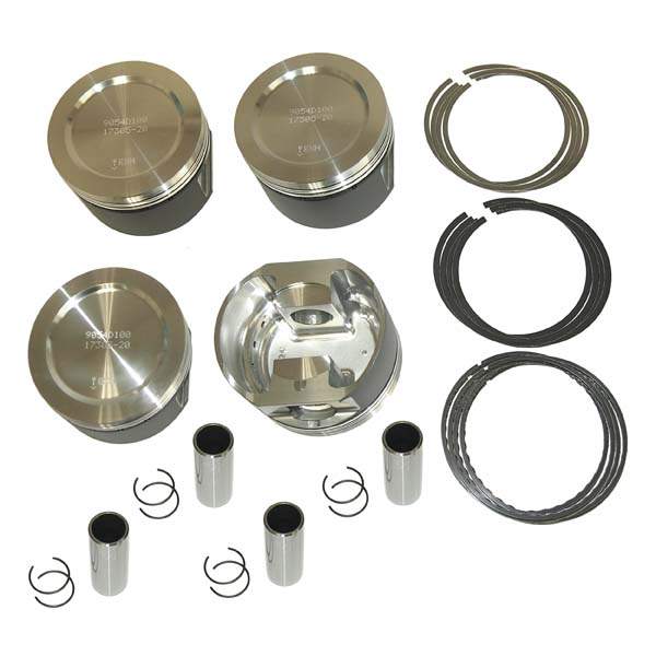 Wossner Forged ABA/2E 2.0L 8v 84mm 12.3-1 Piston Set