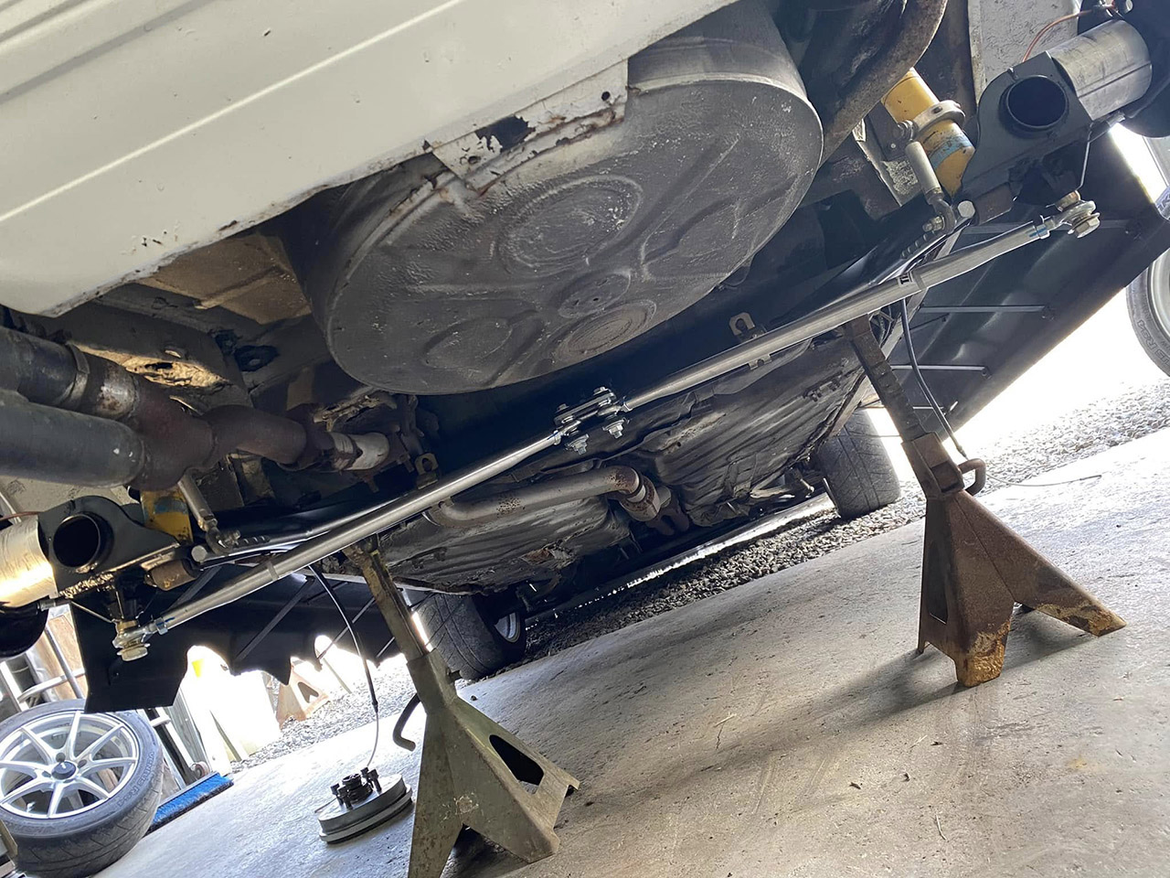 USRT VW MK1 rear beam triangulation