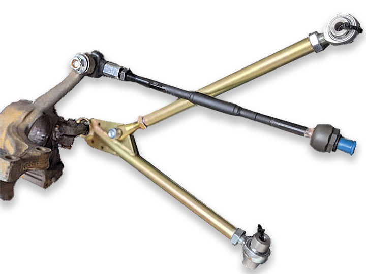(image for) FULL RACE Control Arms, Ball Joint, Bump Steer Combo (MK2/G60)