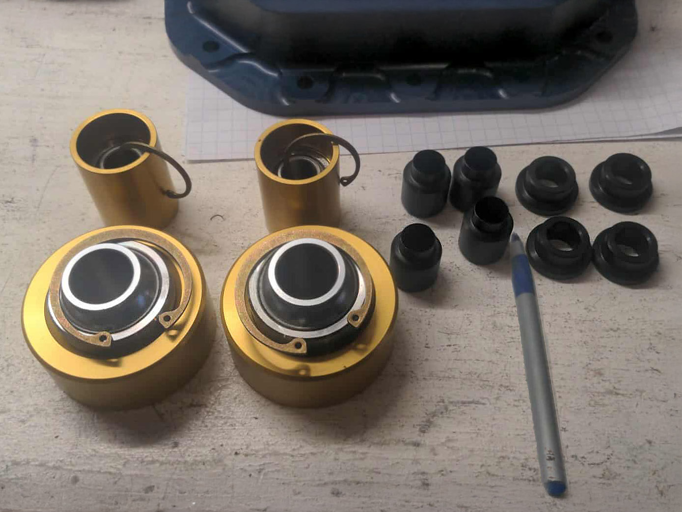 MK2 MK3 VW racing arms bearings bushings