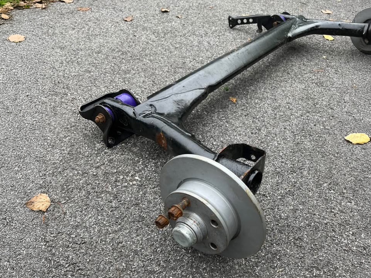 VW MK2 MK3 rear beam: Powerflex PFR85-206