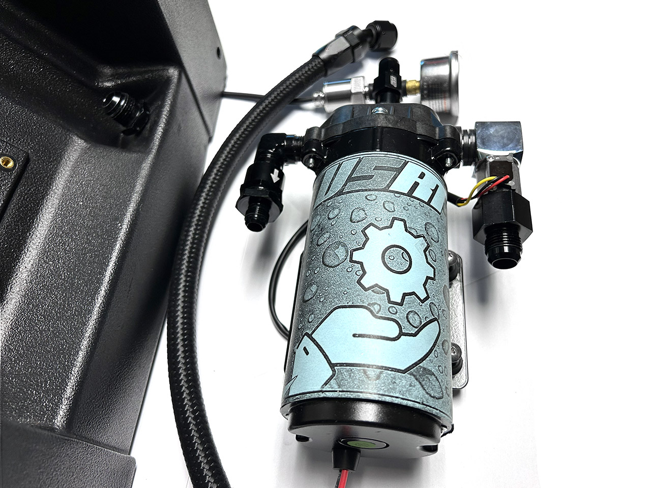 USRT water meth tank, pump, + failsafe system