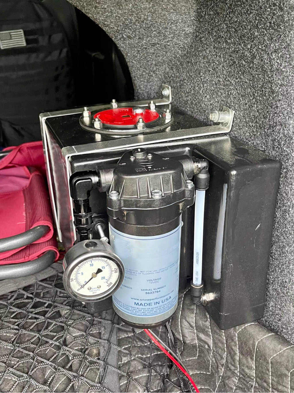 Wasser-Meth-Pumpe Renntank VW Jetta