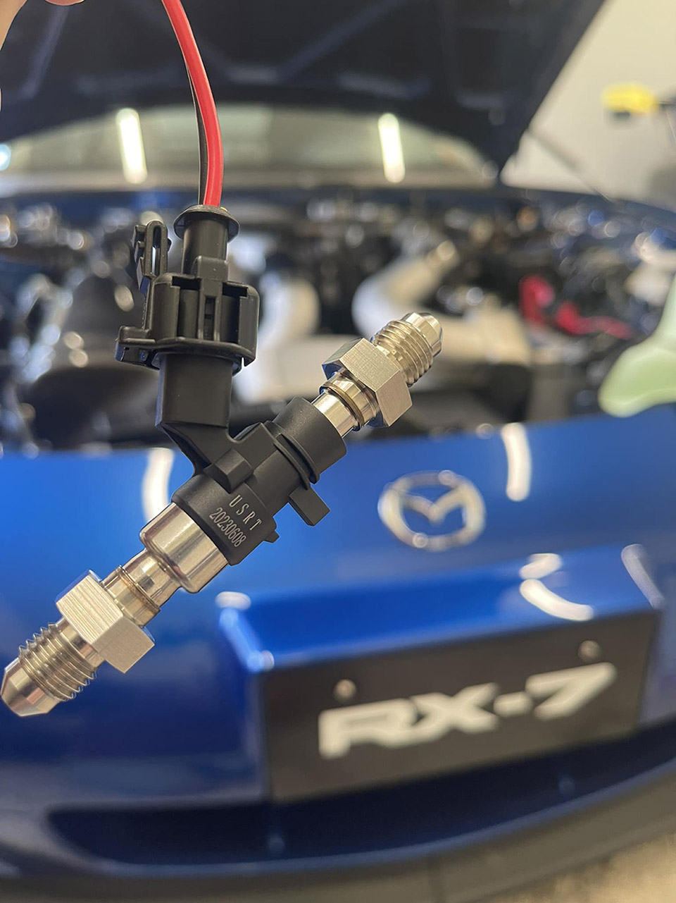 USRT RACE valve water/meth for Mazda RX-7!