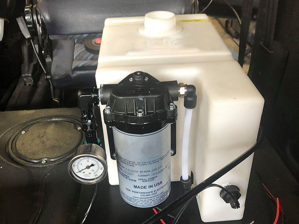 DEEP THIRST Inlet Kit + pressure gauge for water/meth