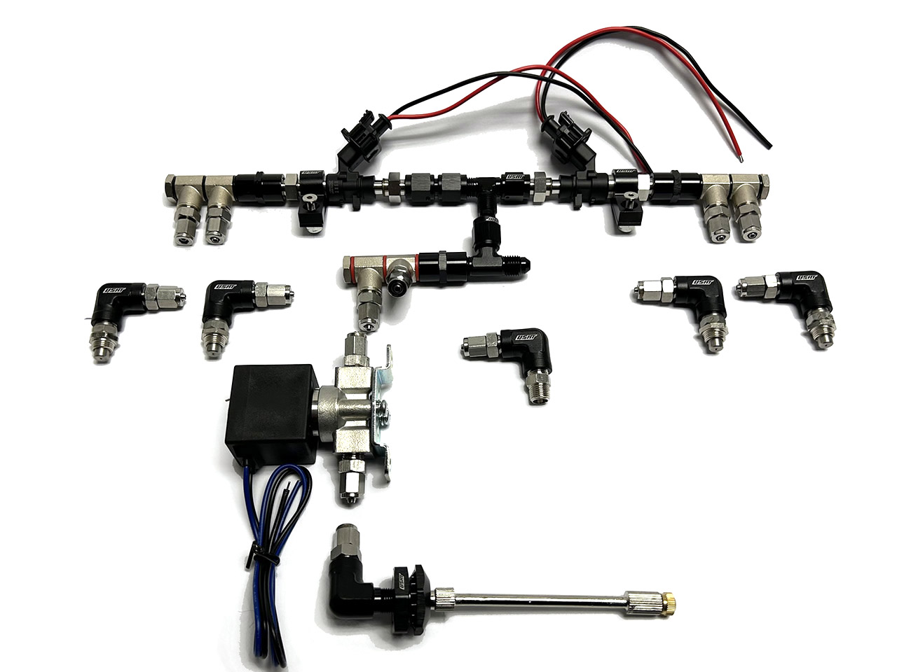 USRT complete direct port water meth system with RACE valves