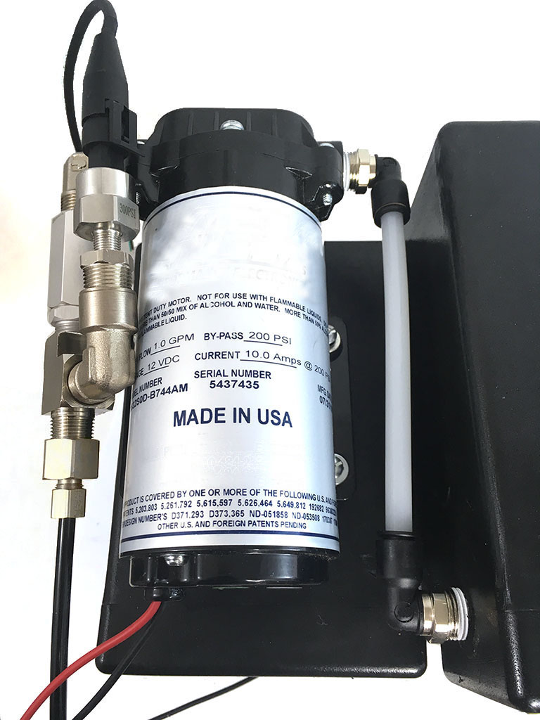 USRT water meth tank pump setup