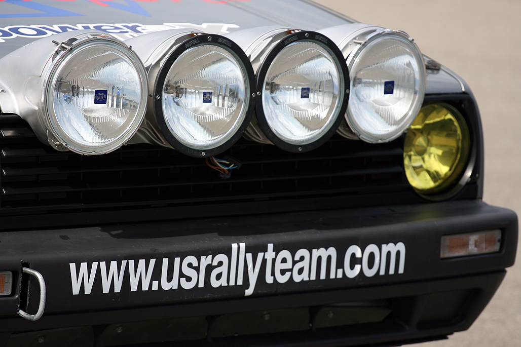 USRT rally light pod on MK2 Golf 16V